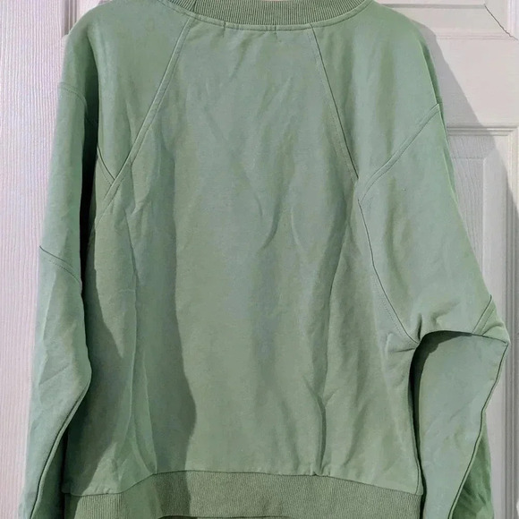 MEROKEETY Women Oversized Batwing Sleeve Lounge Sets Sweatshirt and Shorts Sz. M - Picture 3 of 10